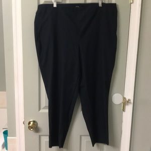 Brand new navy blue stretchy dress pants